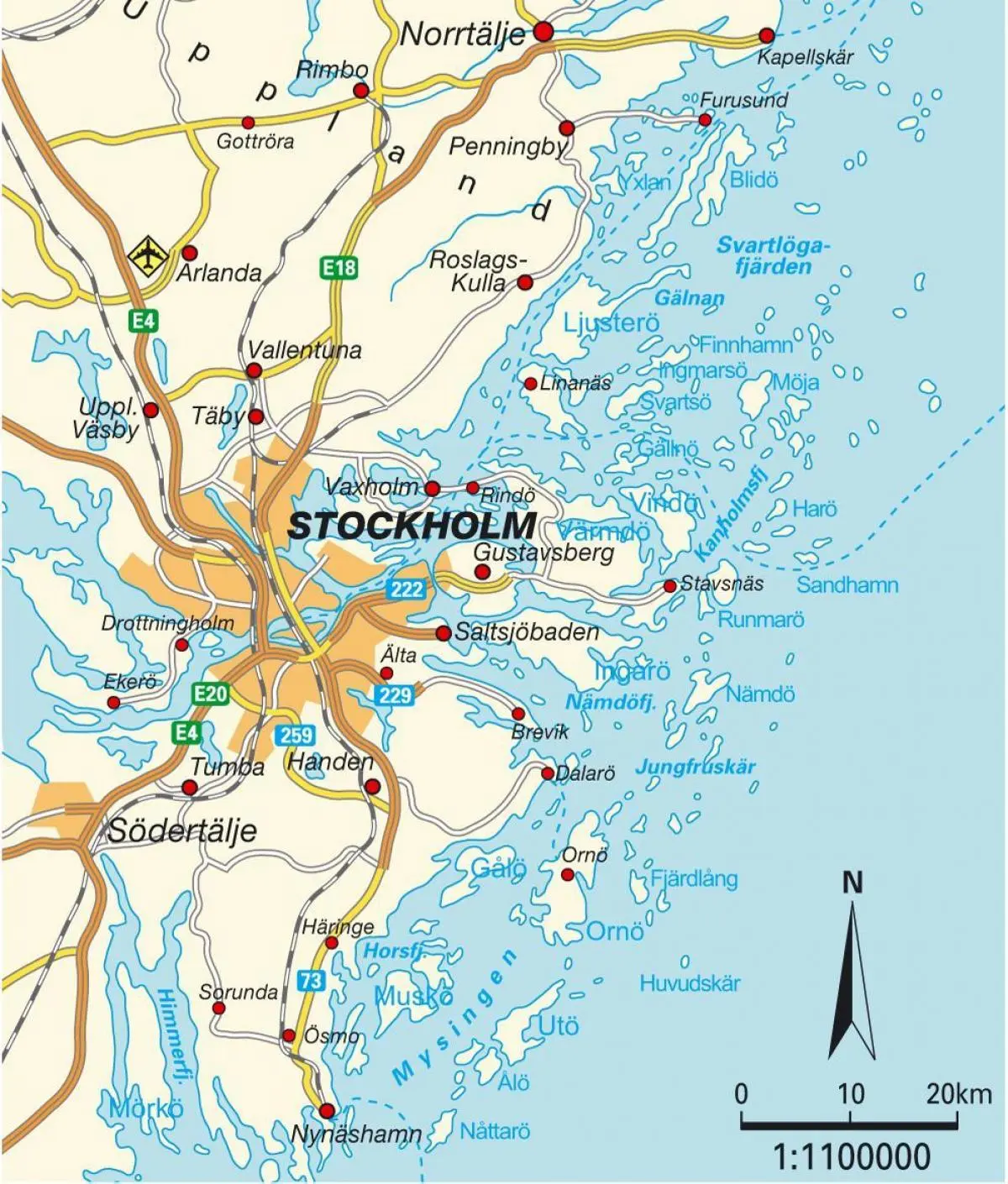 Stockholmskarta
